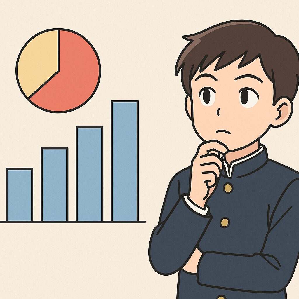 偏差値50はどのくらい？高校生にもわかる平均との違い・順位の目安・見方をやさしく解説