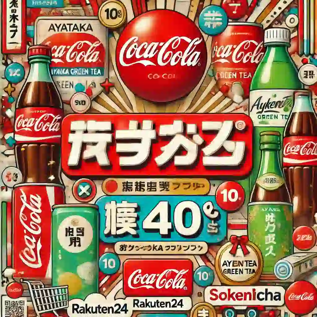 楽天24のコカ・コーラキャンペーン用のアイキャッチ画像